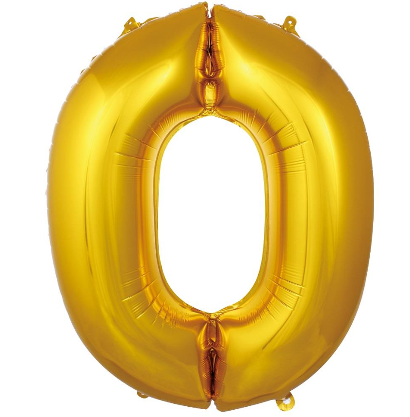 Folyo Balon Gold 0 16 İnç 36 Cm